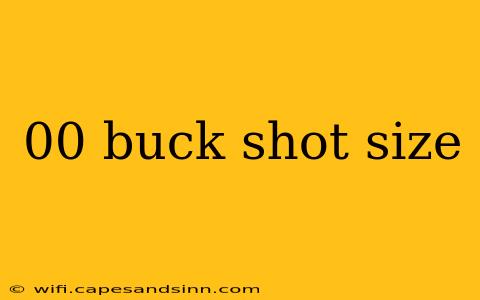 00 buck shot size