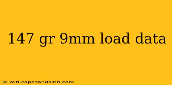 147 gr 9mm load data