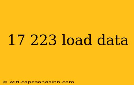 17 223 load data