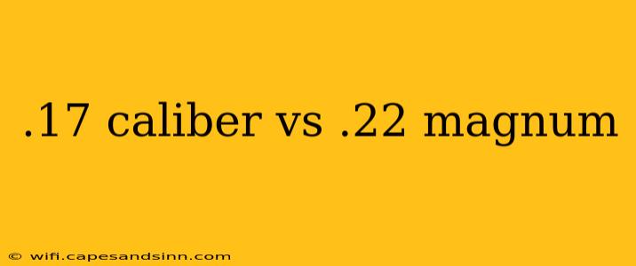 .17 caliber vs .22 magnum