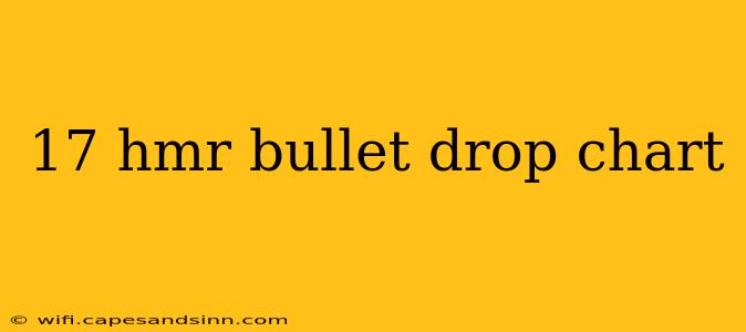 17 hmr bullet drop chart