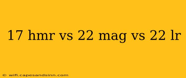 17 hmr vs 22 mag vs 22 lr