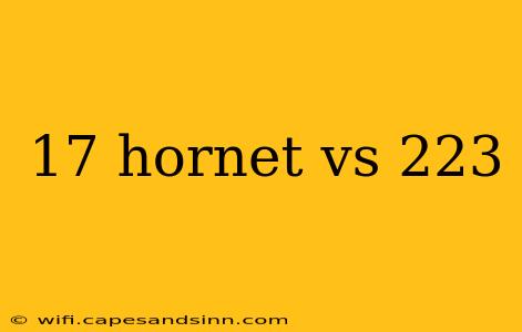 17 hornet vs 223