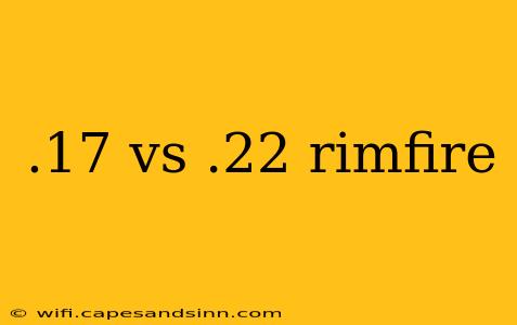 .17 vs .22 rimfire