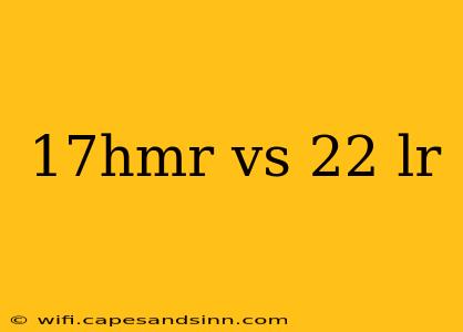 17hmr vs 22 lr