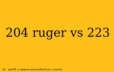 204 ruger vs 223