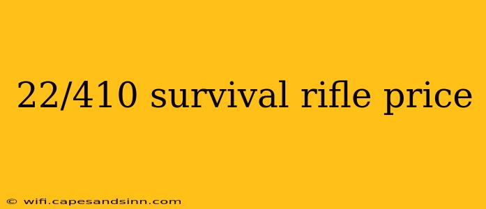 22/410 survival rifle price