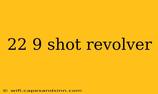 22 9 shot revolver