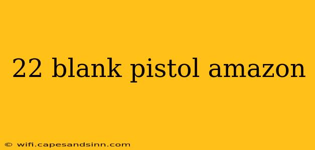 22 blank pistol amazon