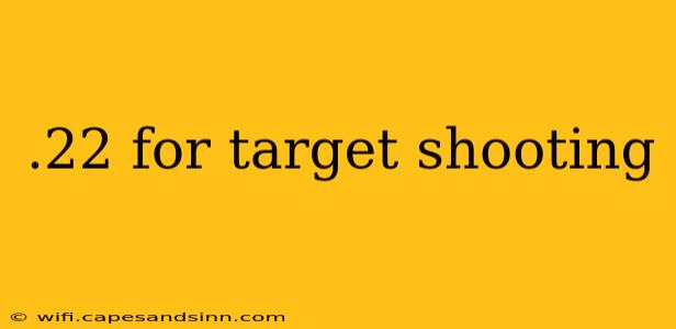 .22 for target shooting