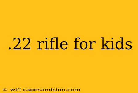 .22 rifle for kids