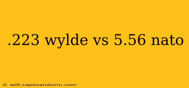 .223 wylde vs 5.56 nato