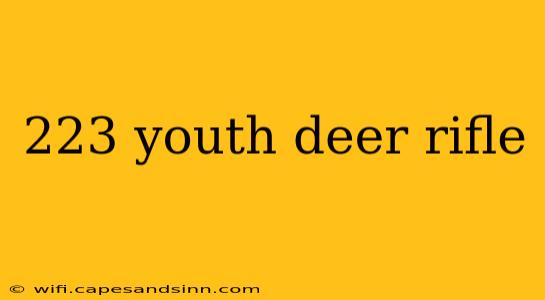 223 youth deer rifle