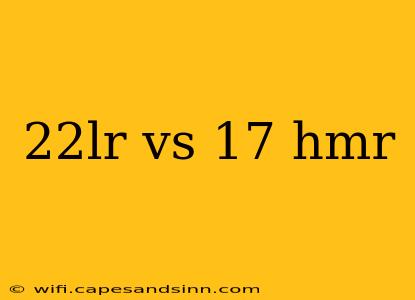 22lr vs 17 hmr