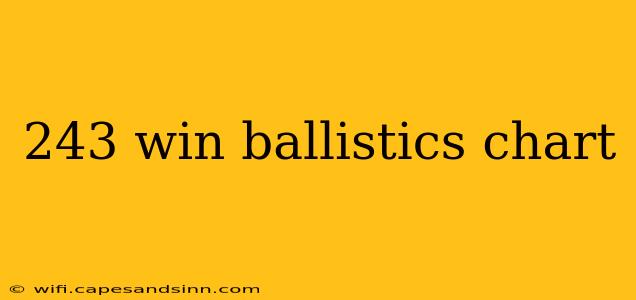 243 win ballistics chart