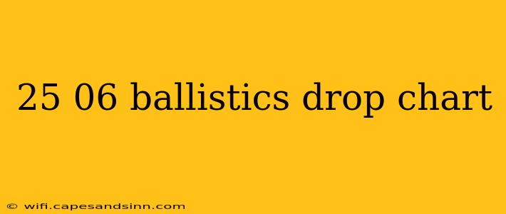 25 06 ballistics drop chart