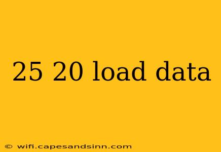 25 20 load data