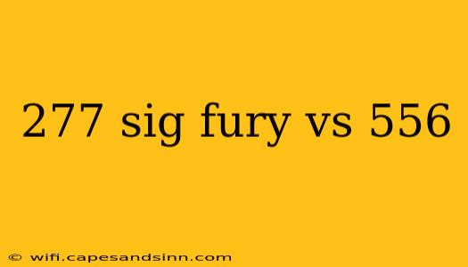 277 sig fury vs 556