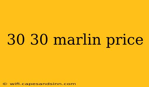 30 30 marlin price