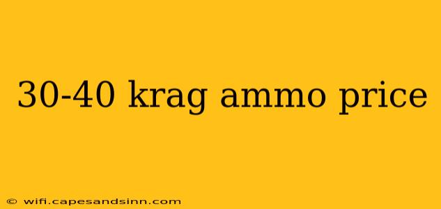 30-40 krag ammo price