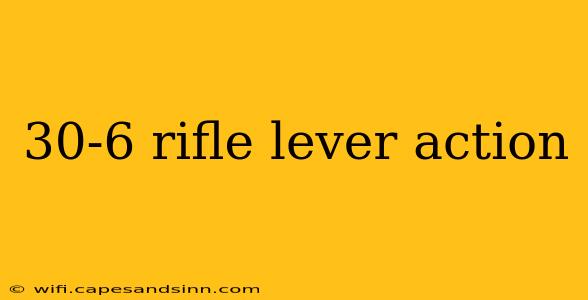 30-6 rifle lever action