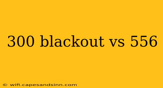 300 blackout vs 556