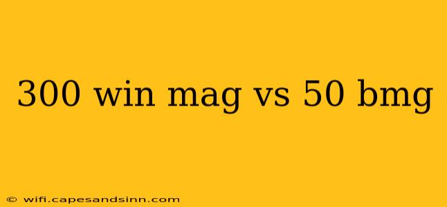 300 win mag vs 50 bmg