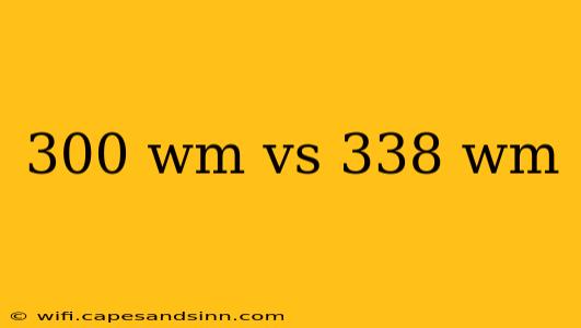 300 wm vs 338 wm