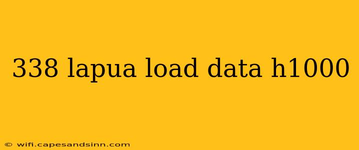 338 lapua load data h1000