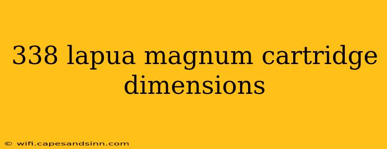 338 lapua magnum cartridge dimensions