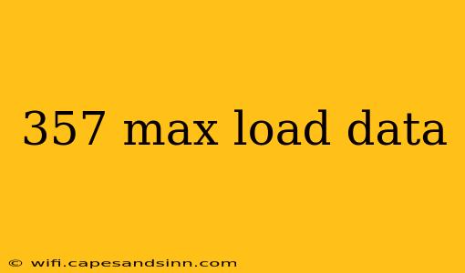 357 max load data