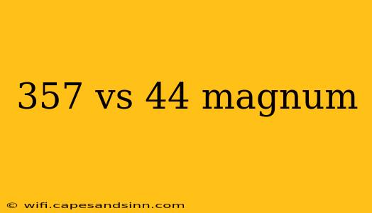 357 vs 44 magnum