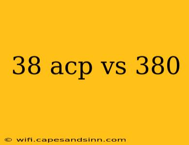 38 acp vs 380