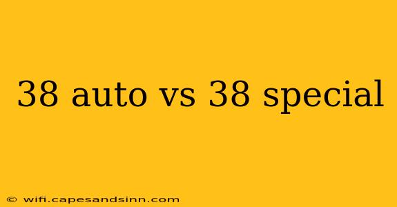 38 auto vs 38 special