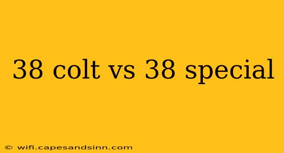 38 colt vs 38 special