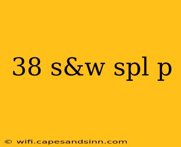 38 s&w spl p