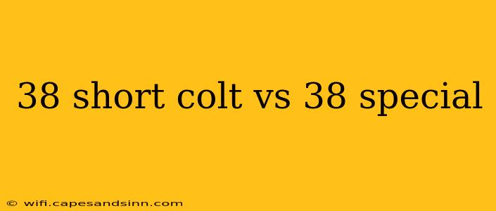 38 short colt vs 38 special