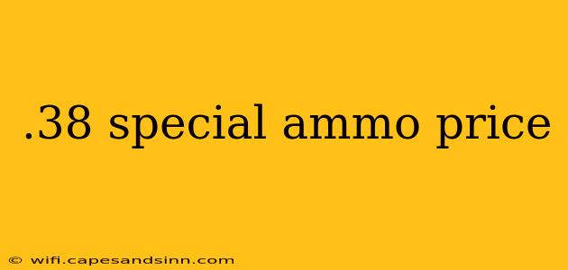 .38 special ammo price