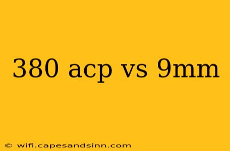 380 acp vs 9mm