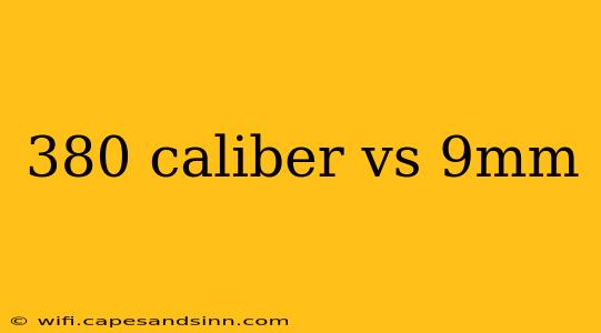 380 caliber vs 9mm