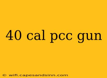 40 cal pcc gun