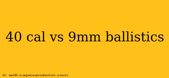 40 cal vs 9mm ballistics