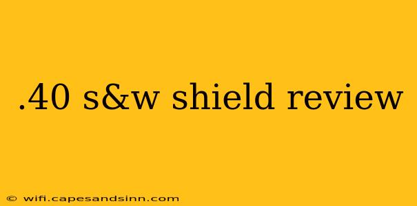 .40 s&w shield review