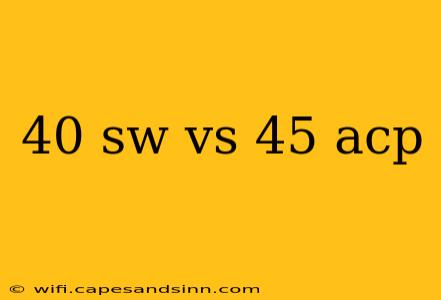 40 sw vs 45 acp