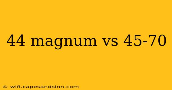 44 magnum vs 45-70