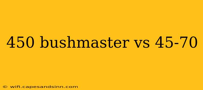 450 bushmaster vs 45-70