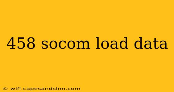 458 socom load data