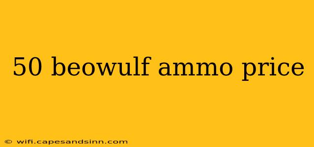 50 beowulf ammo price