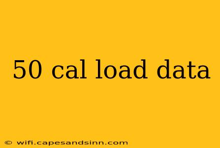 50 cal load data