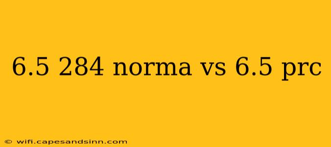 6.5 284 norma vs 6.5 prc